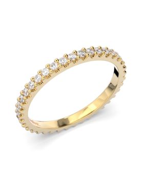Festive Juliette Eternity Diamond Ring 18-560-042-KK-LABGVS1 14-560-042-KK-LABGVS1