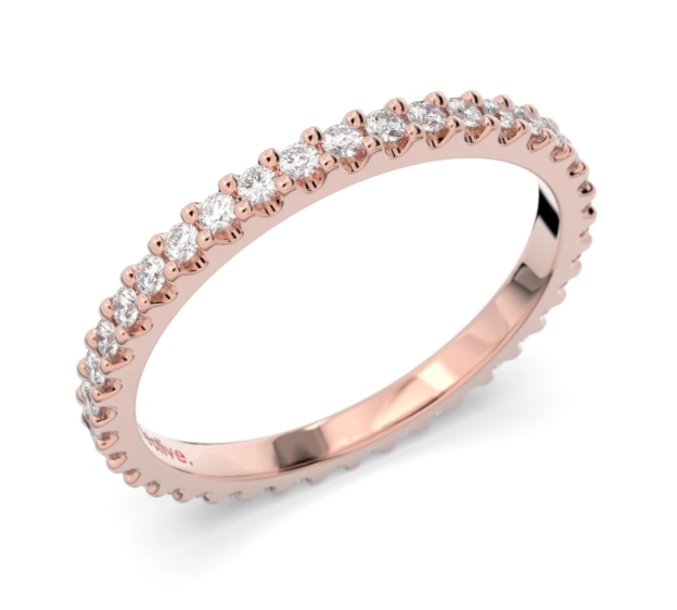 Festive Juliette Eternity Diamond Ring 18-560-042-PK-LABGVS1 14-560-042-PK-LABGVS1