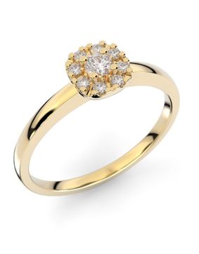 Festive Jasmin halo diamond ring 562-015-KK