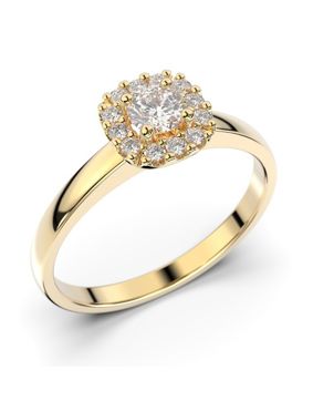 Festive Janette halo diamond ring 567-030-KK