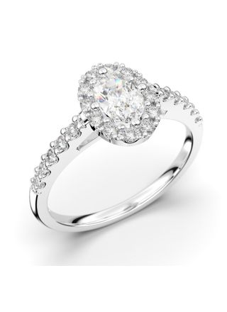 Festive Evelyn halo diamond ring 577-072-VK