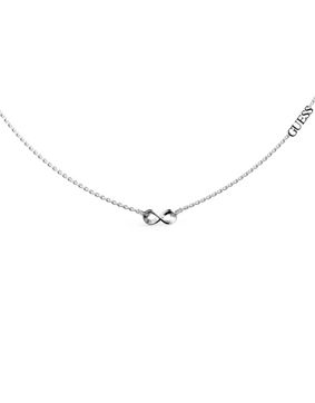 GUESS Endless dream silver colored infinity necklace JUBN03264JWRHT/U