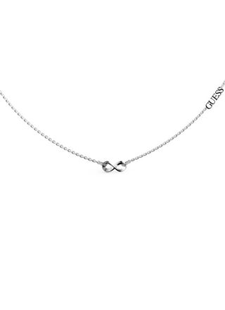 GUESS Endless dream silver colored infinity necklace JUBN03264JWRHT/U