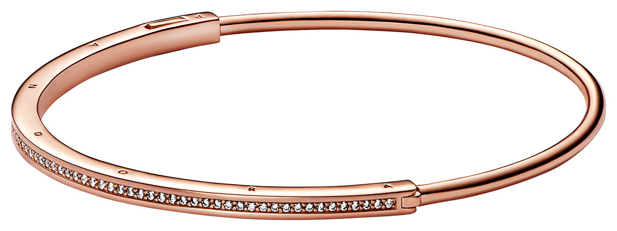 Pandora Signature I-D Pave Bracelet 592313C01