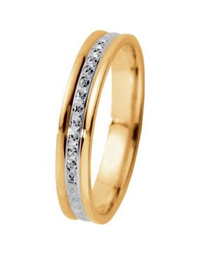 Kohinoor Engagement Ring 3,5mm ; 14K gold 003-020
