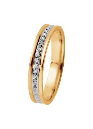 Kohinoor Engagement Ring 3,5mm ; 14K gold 003-020
