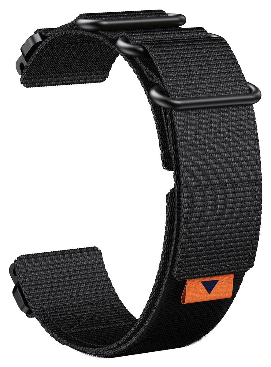 Cinturino Nylon Elasticizzato Magnetico 26mm Per Garmin Fenix 8/7/6/5X, Enduro 3/2, Tactix 7 - Comodo E Regolabile