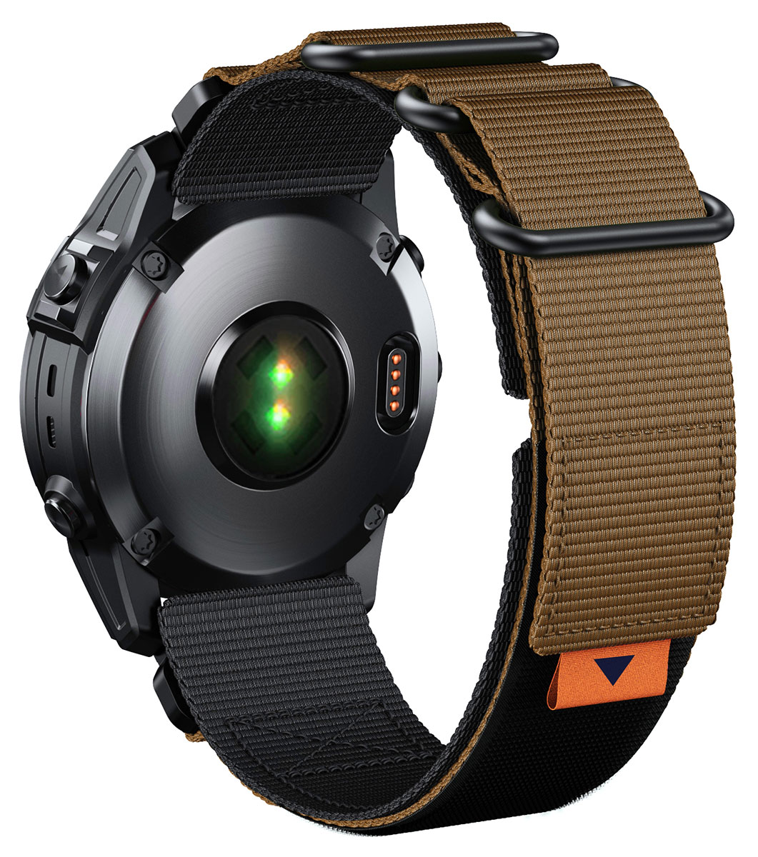 NotoCity Klockarmband I Nylon, Kompatibel Med Garmin Fenix 6x Pro