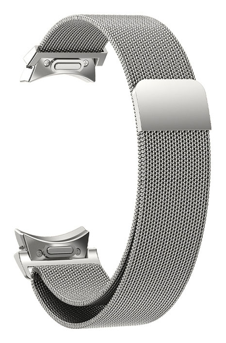 Tiera Samsung Galaxy Watch6 Milanese steel strap with quick release Silver