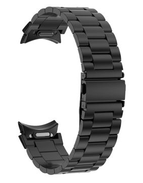 Tiera Samsung Galaxy Watch6 steel strap with quick release Black