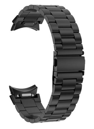 Tiera Samsung Galaxy Watch6 steel strap with quick release Black