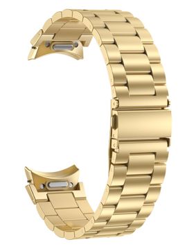 Tiera Samsung Galaxy Watch6 steel strap with quick release Gold