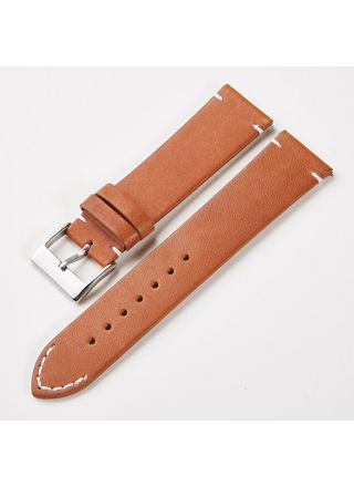 Tiera light brown leather strap with quick release