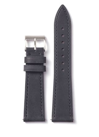 Tiera leather strap black