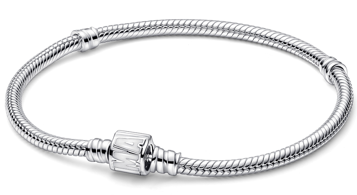 Pandora Marvel x Pandora Marvel Logo Clasp Snake Chain bracelet