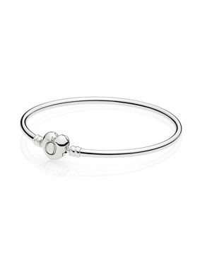 Pandora 596268 Moments Silver, Logo Heart Clasp