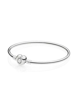 Pandora 596268 Moments Silver, Logo Heart Clasp
