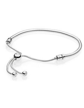 Pandora 599652C01-2 Moments Silver Sliding bracelet
