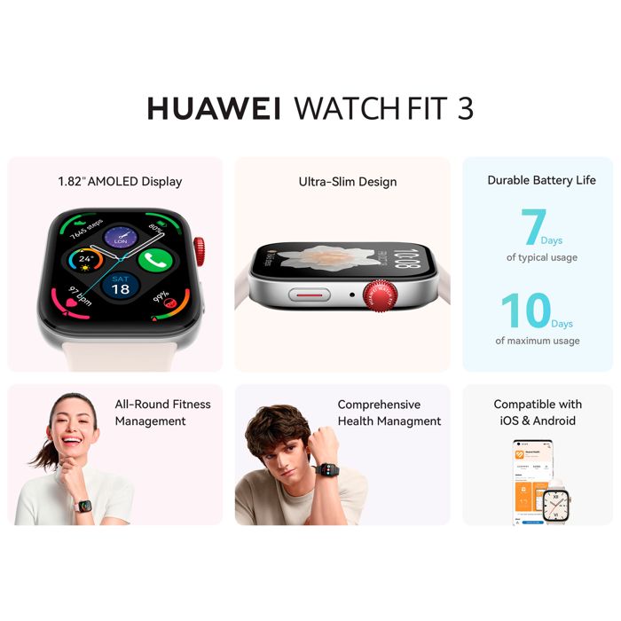 Huawei Fit Huawei Smartwatch Calling Feature HUAWEI WATCH FIT