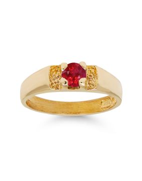 Gold babtism ring 6003pun