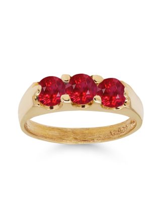 Gold babtism ring 6014pun