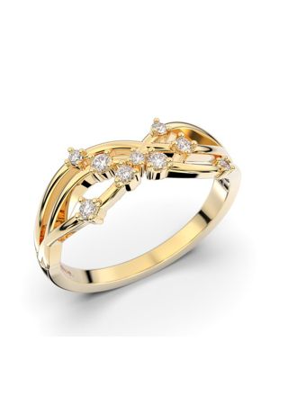 Festive Stella diamond ring 602-012-KK