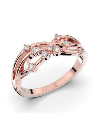 Festive Stella diamond ring 602-012-PK