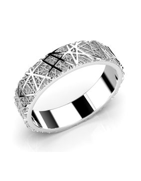 Festive Routa white gold ring 604-000-VK