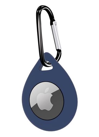 Tiera Apple AirTag silicone drop-shaped cover blue