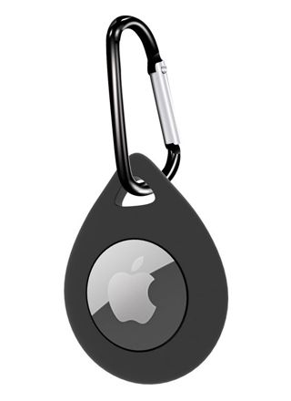 Tiera Apple AirTag silicone drop-shaped cover black