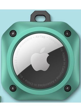 Tiera Apple AirTag durable cover sinigreen