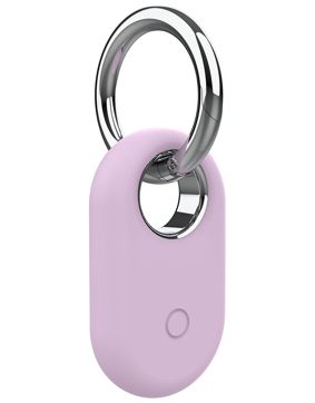 Tiera silicone Samsung Galaxy SmartTag 2 key ring lavender