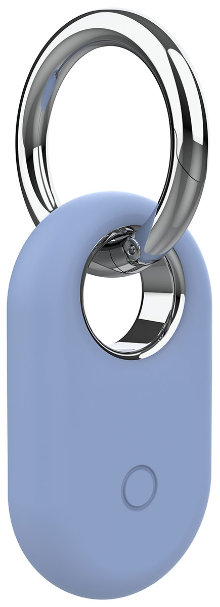 Tiera silicone Samsung Galaxy SmartTag 2 key ring light blue