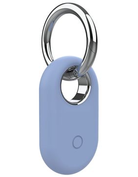 Tiera silicone Samsung Galaxy SmartTag 2 key ring light blue