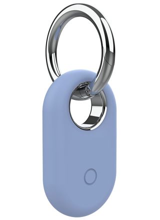 Tiera silicone Samsung Galaxy SmartTag 2 key ring light blue