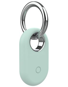Tiera silicone Samsung Galaxy SmartTag 2 key ring mint