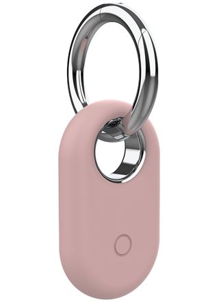 Tiera silicone Samsung Galaxy SmartTag 2 key ring pink