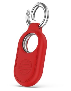Tiera silicone Samsung Galaxy SmartTag 2 holder red