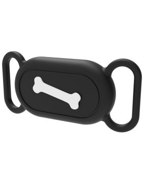 Tiera Samsung Galaxy SmartTag 2 dog and cat collar holder black