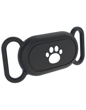 Tiera Samsung Galaxy SmartTag 2 collar holder black