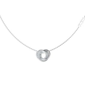 GUESS 4G Crush Perfect Mini Links silver-colored necklace JUBN04062JWRHT/U