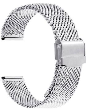 Tiera Heavy Duty Mesh bracelet silver
