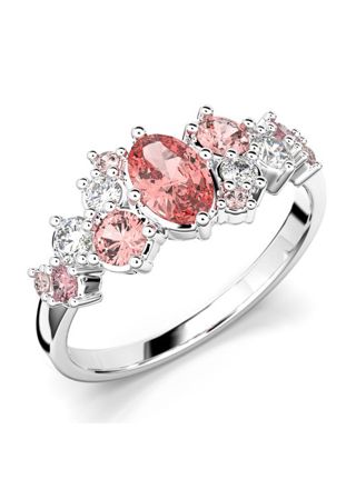Festive Natasha diamond and precious stones ring 610-100P-VK