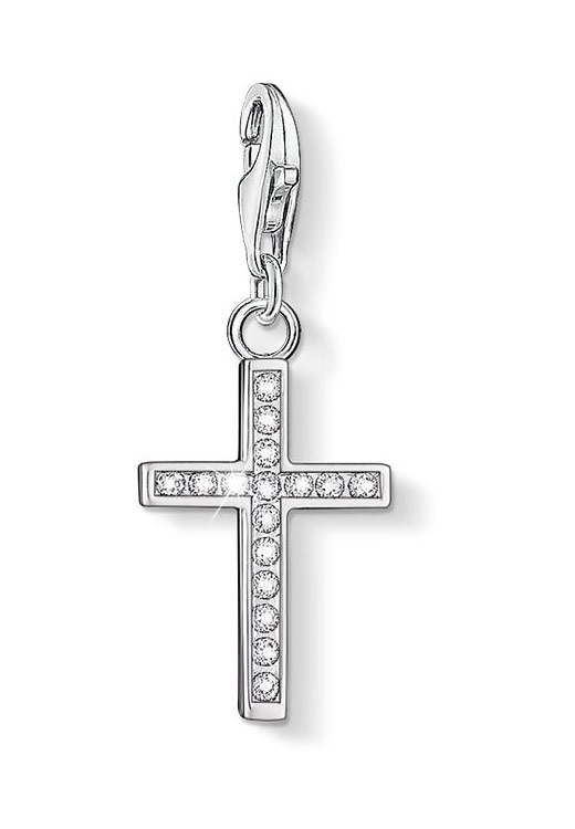 Thomas Sabo Charm Club Zircon cross charm 0049-051-14