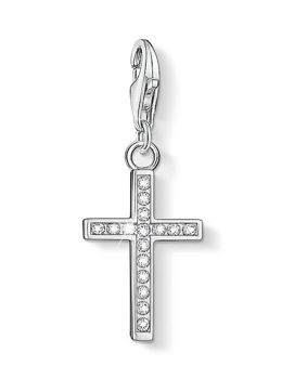 Thomas Sabo Charm Club Zircon cross charm 0049-051-14