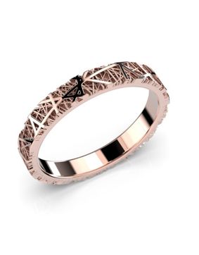 Festive Routa rose gold ring 614-000-PK