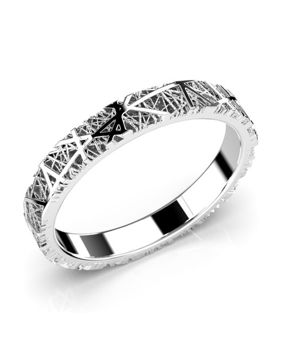 Festive Routa white gold ring 614-000-VK