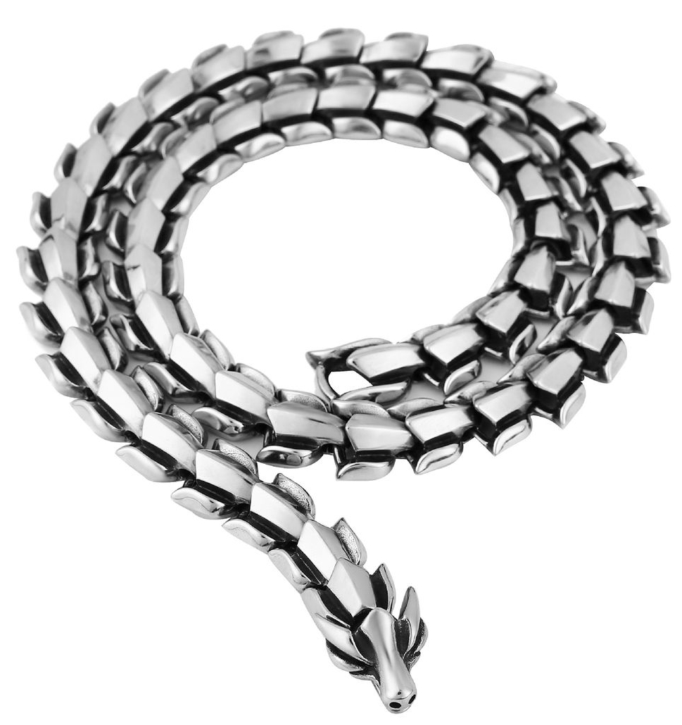 Varia Design Wolf Viking Silver necklace