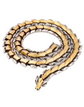 Varia Design Wolf Viking Silver/Gold necklace