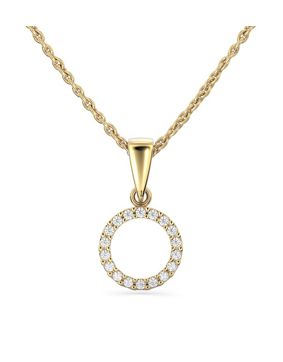 Festive Saturnus diamond pendant 620-009R-KK